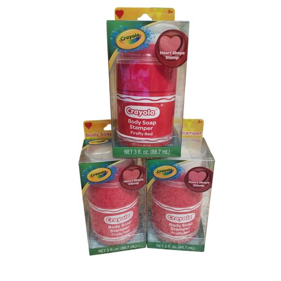 Crayola Body Soap‎ Stamper Set of 3 - Picture 1 of 2